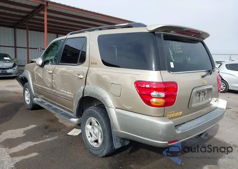 2001 Toyota Sequoia Sr5 V8 из США, поврежденный, VIN 5TDZT34A11S054490